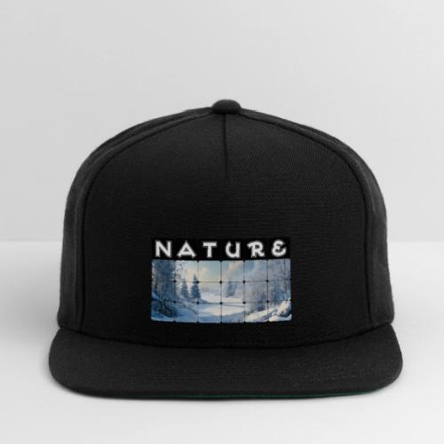 Nature: Frozen Horizon - Snapback Baseball Cap