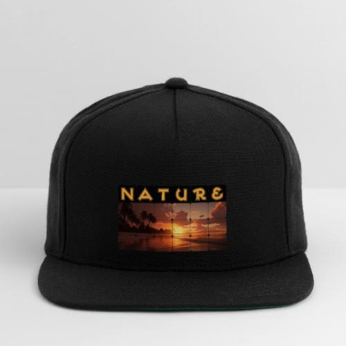 Nature: Sunset Serenity - Snapback Baseball Cap