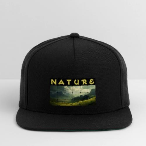Nature: Verdant Peaks - Snapback Baseball Cap