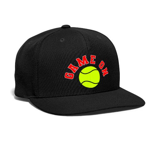 Game On Tennis - Snapback Baseball Cap