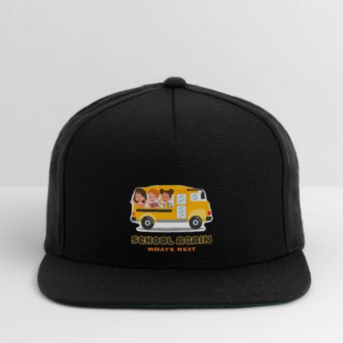 first day of school outfit- school again - Snapback Baseball Cap