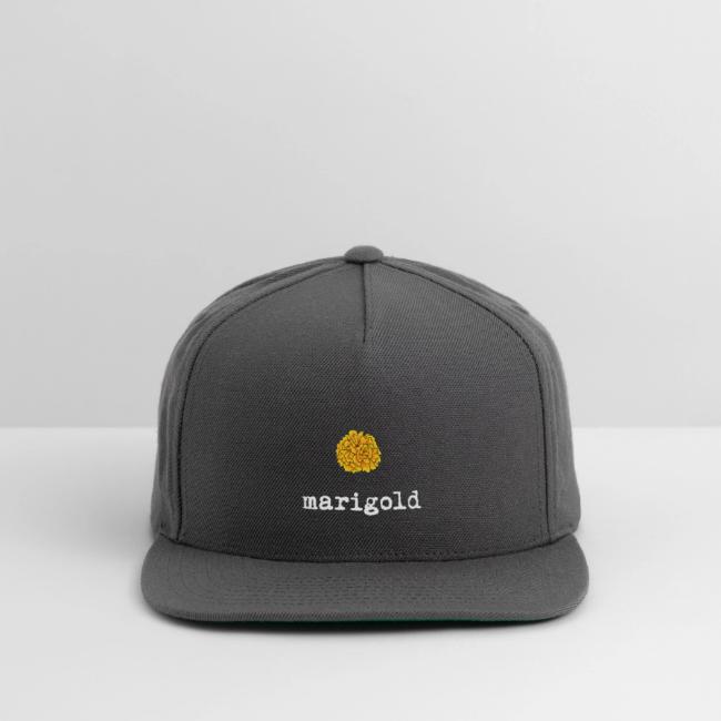 Marigold (white text)