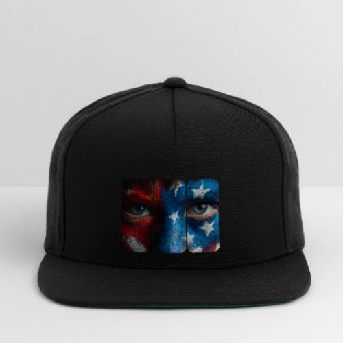 USA: Painted for the Flag - Snapback Baseball Cap