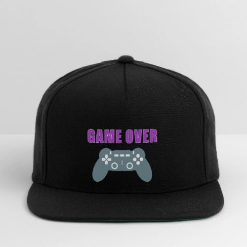 Game Over Gamer Controller Design - Snapback Baseball Cap