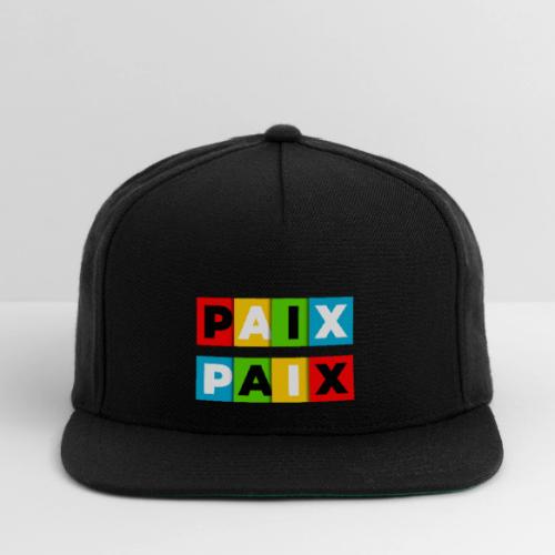 Peace in Colour - Snapback Baseball Cap