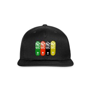 love pills - Snapback Baseball Cap - black - Front