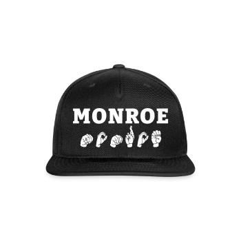 Personalized language Teacher Premium - Snapback Baseball Cap - black - Front