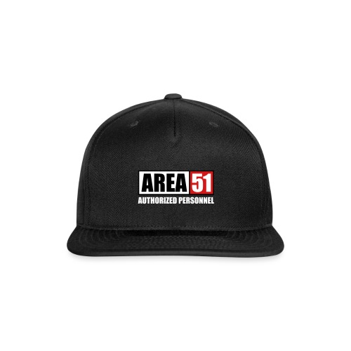 AREA 51 - Panel - Snapback Baseball Cap