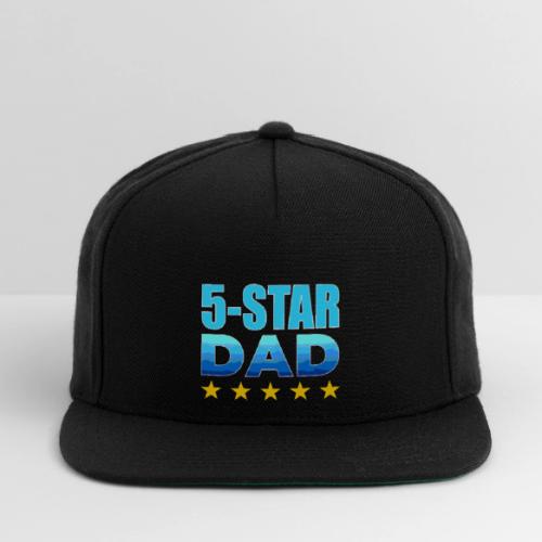 Five Stars Dad - Snapback Baseball Cap