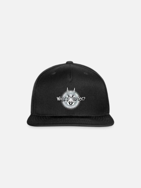 Looney Tunes Bugs Bunny What's Up Doc? - Snapback Baseball Cap - black