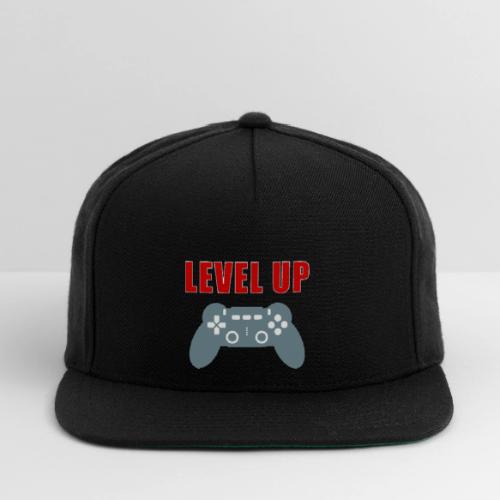 Level Up Gamer Controller Apparel - Snapback Baseball Cap