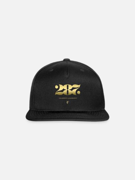 Celebrate legendary 287 - Snapback Baseball Cap - black