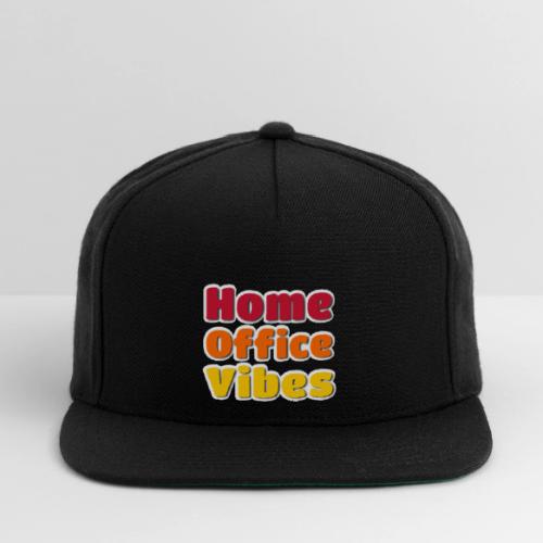 Home Office Vibes Remote Work Design - Snapback Baseball Cap