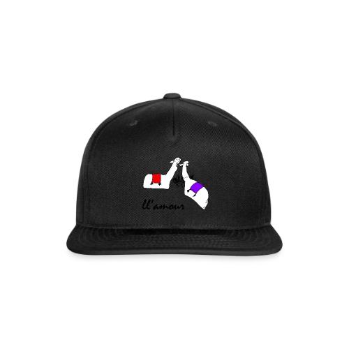 Llamour (color version). - Snapback Baseball Cap