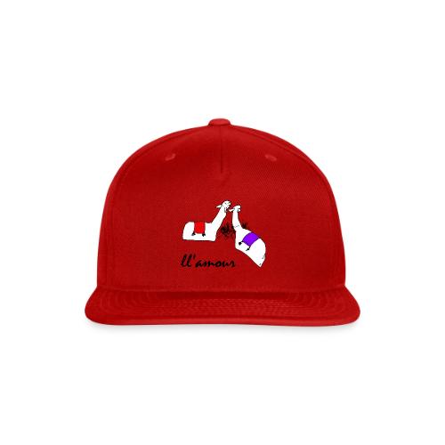 Llamour (color version). - Snapback Baseball Cap