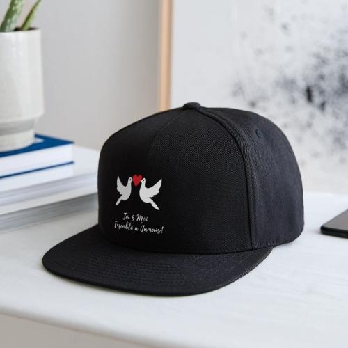 Idée cadeaux couples :Toi et moi ensemble à jamais - Snapback Baseball Cap