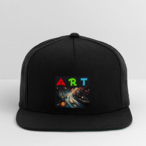 Swirls of Colorful Art - Snapback Baseball Cap