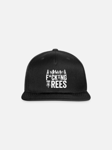 Shuttlecock Forest Word Art - Snapback Baseball Cap - black