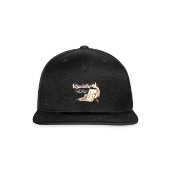 Manifesting Magic Checklist - Snapback Baseball Cap - black - Front
