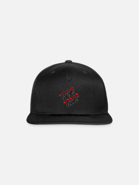 Small_steps_still_count - Snapback Baseball Cap - black