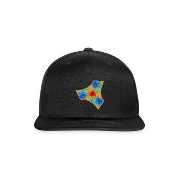 Fire Boomerang – Chaos Theory - Snapback Baseball Cap - black - Front