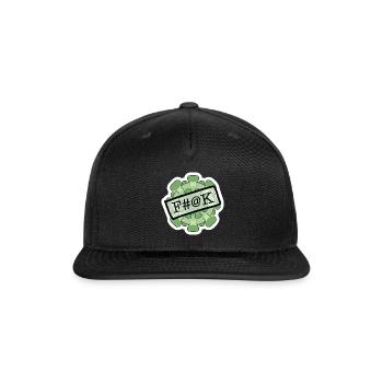 Fuck Corona - FCK Coronavirus - Snapback Baseball Cap - black - Front