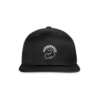 Strive for Strength - Snapback Baseball Cap - black - Front