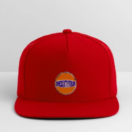 One Sixty Four --vintage auto inspired orange - Snapback Baseball Cap