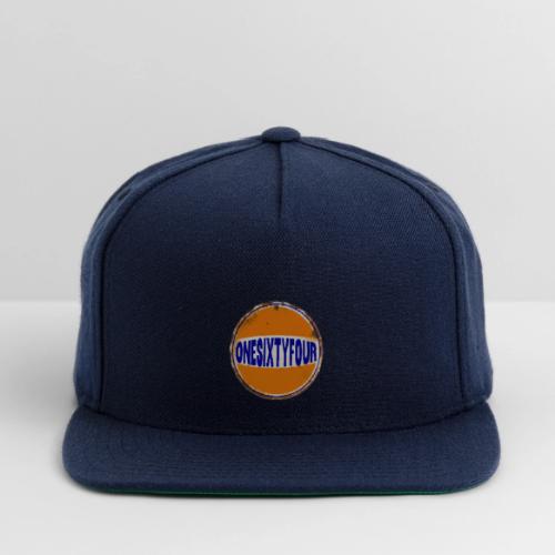 One Sixty Four --vintage auto inspired orange - Snapback Baseball Cap