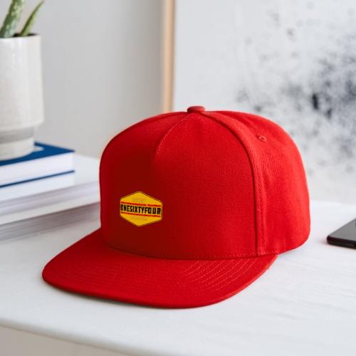 One Sixty Four -- vintage auto inspired yellow - Snapback Baseball Cap