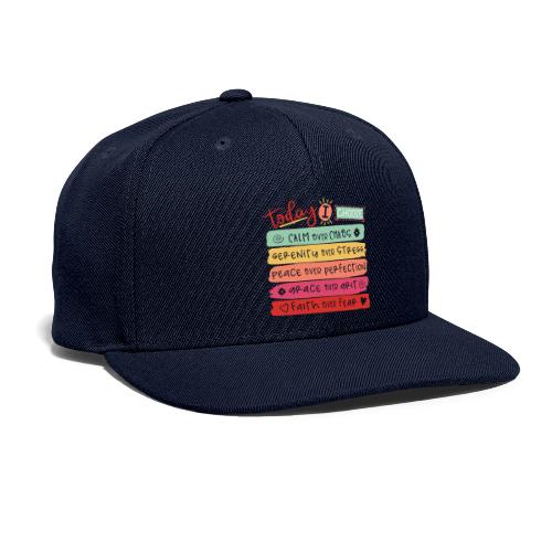 Harmony Collection - Today I Choose - Snapback Baseball Cap