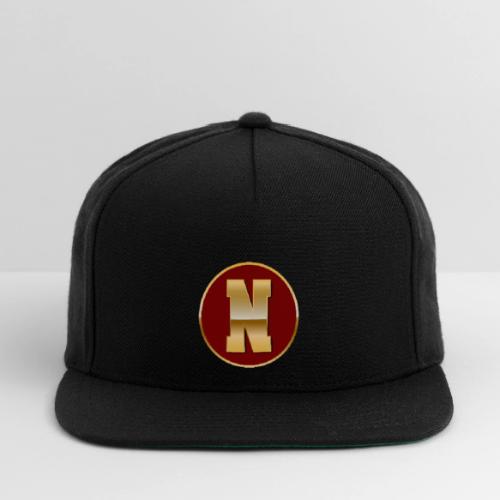 Letter N – Capital Varsity Alphabet Monogram - Snapback Baseball Cap