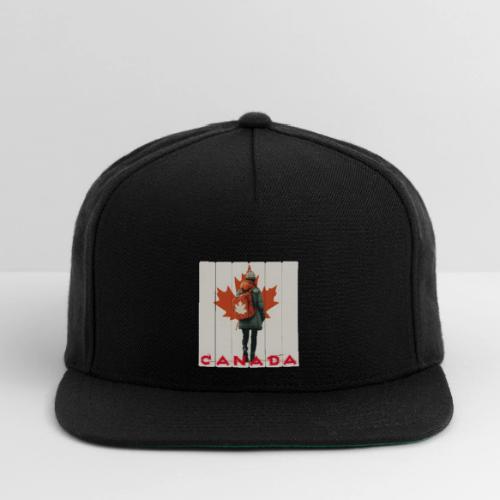 Canada: Proud Canadian Woman - Snapback Baseball Cap