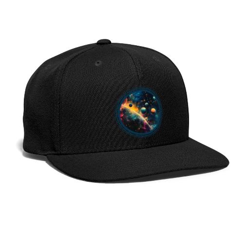 Painted Planetscape - Snapback Baseball Cap