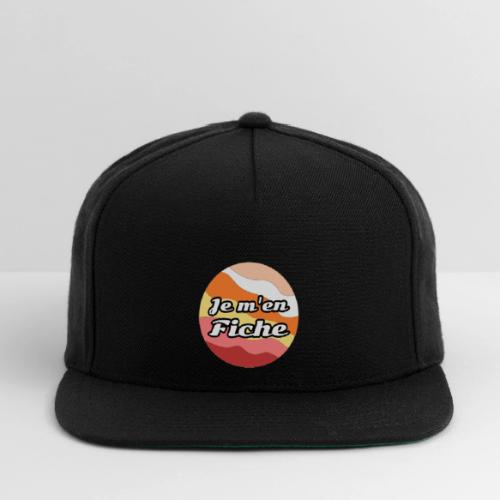 I don't care - Snapback Baseball Cap