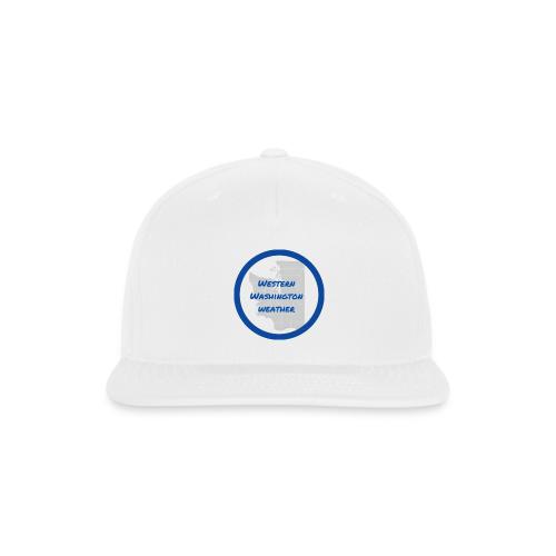 Western Washington Weather Logo - Snapback Baseball Cap
