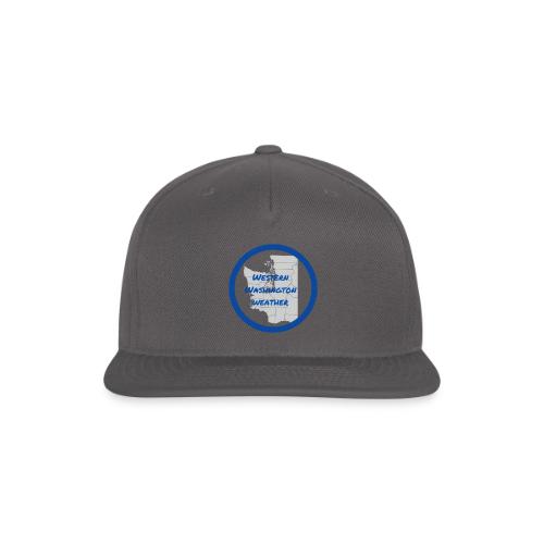 Western Washington Weather Logo - Snapback Baseball Cap