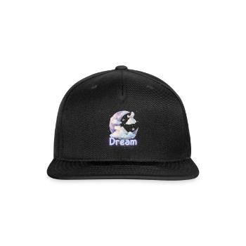 Dream  - Snapback Baseball Cap - black - Front