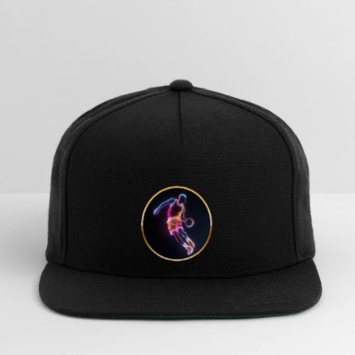 Neon Basketball Player - Snapback Baseball Cap