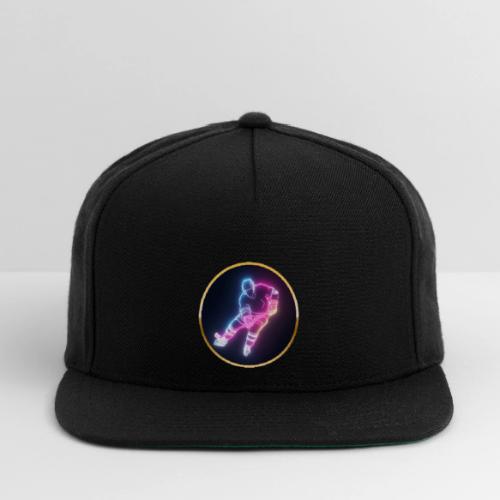 Hockey: Neon Ice Striker - Snapback Baseball Cap