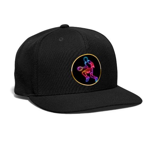Basketball: Neon Dribble Pulse - Snapback Baseball Cap