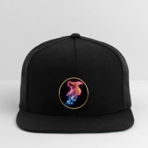 Skateboarding: Golden Trick Rider - Snapback Baseball Cap