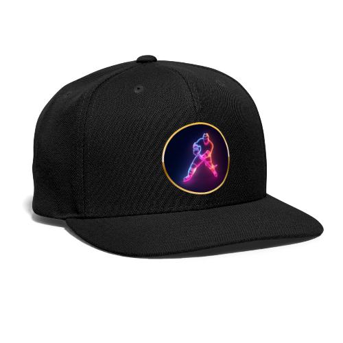 Hockey: Neon Ice Strike - Snapback Baseball Cap