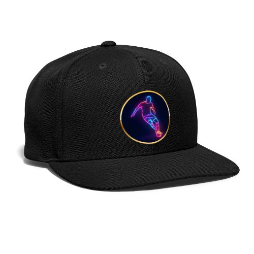 Soccer: Neon Golden Goal - Snapback Baseball Cap