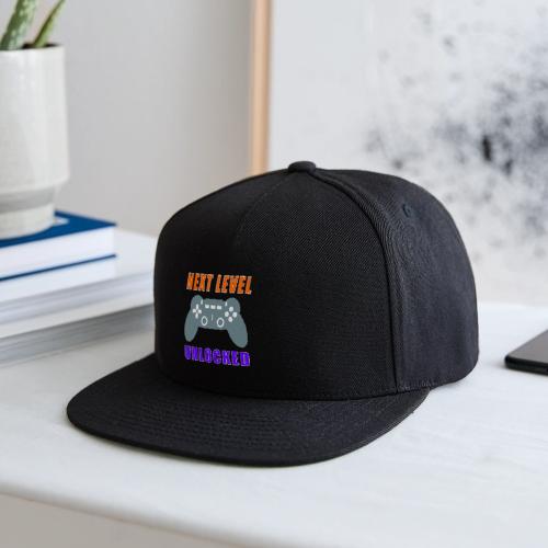 Next Level Unlocked Gamer Design - Snapback Baseball Cap