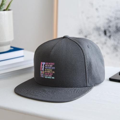 Harmony Collection - It s Okay To Make Mistakes - Snapback Baseball Cap