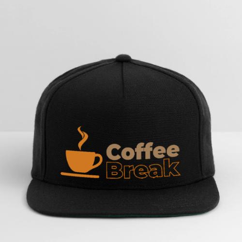 Coffee break - Snapback Baseball Cap