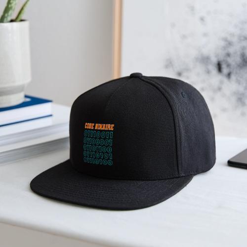 Hi in binary code - Snapback Baseball Cap