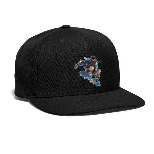 Snowboarding: Splash of Speed - Snapback Baseball Cap