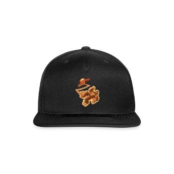 Aliens Kidnap Giant Gorillas - Snapback Baseball Cap - black - Front